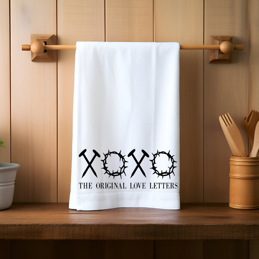 The Original Love Letters Kitchen Towel