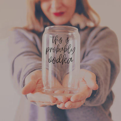 Probably Vodka 17OZ Libbey Glass