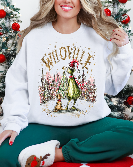 Whoville Christmas Crewneck Sweatshirt